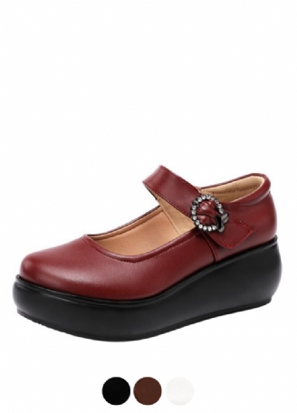 Piery Damskie Codzienne Buty Na Platformie