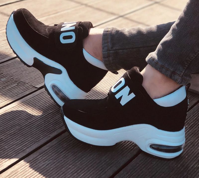 Piscila Damskie Buty Na Platformie - Czerwony