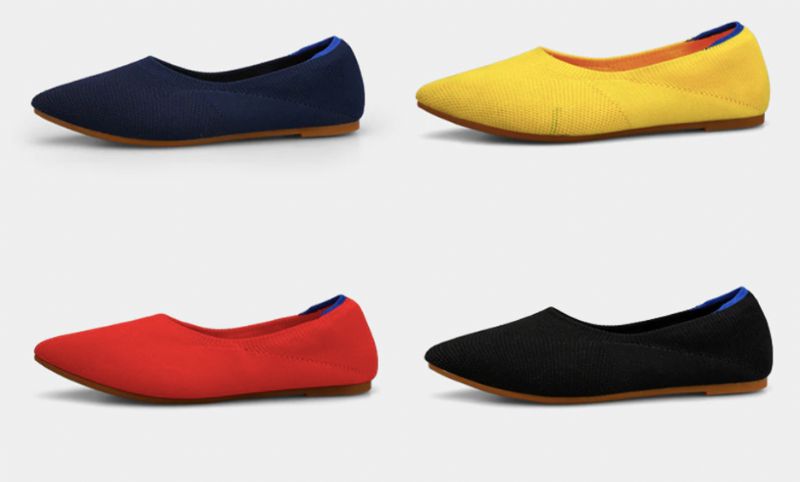 Płaskie Buty Damskie Charo - Ciemnoszary