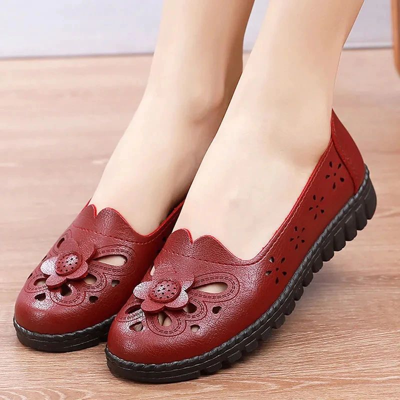 Płaskie Buty Damskie Ciara - Brązowy