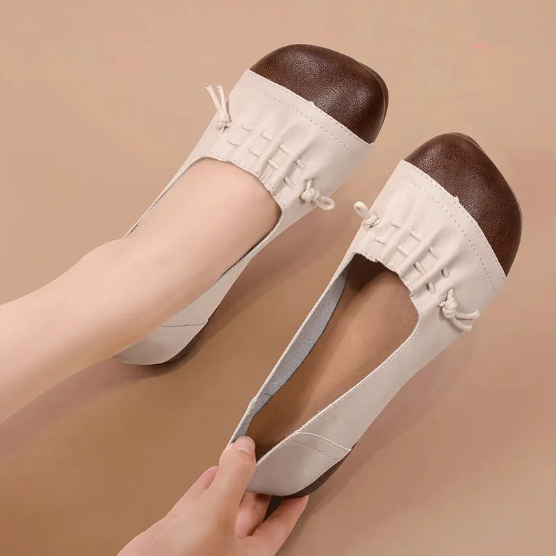 Płaskie Buty Damskie Ciara - Brązowy