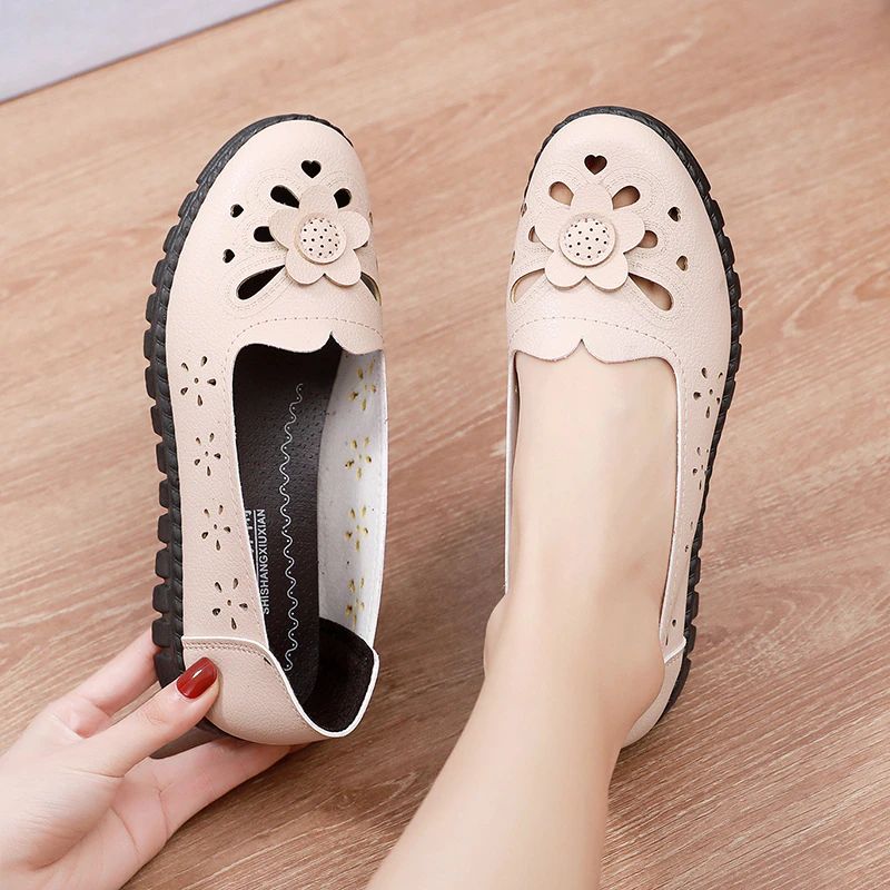 Płaskie Buty Damskie Ciara - Brązowy