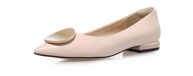 Płaskie Buty Damskie Dinora - Jasnoniebieski