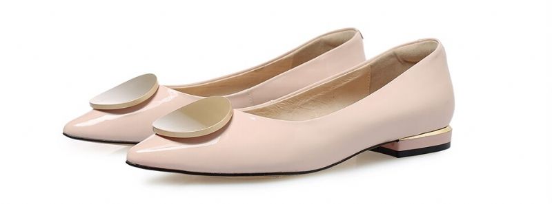 Płaskie Buty Damskie Dinora - Jasnoniebieski