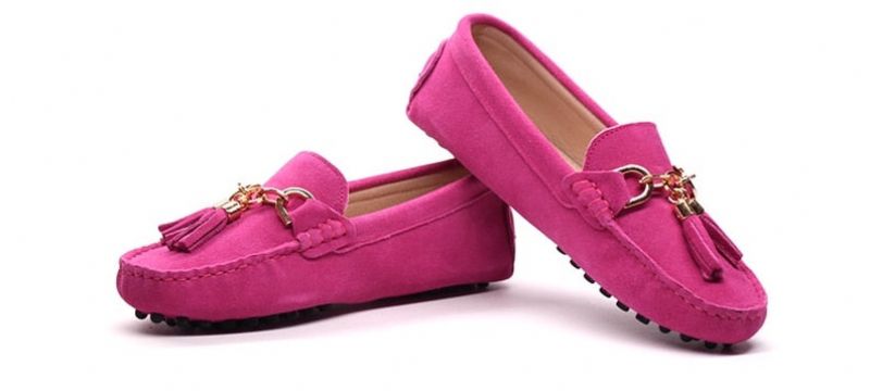 Płaskie Buty Damskie Flavia - Ciemnoniebieski