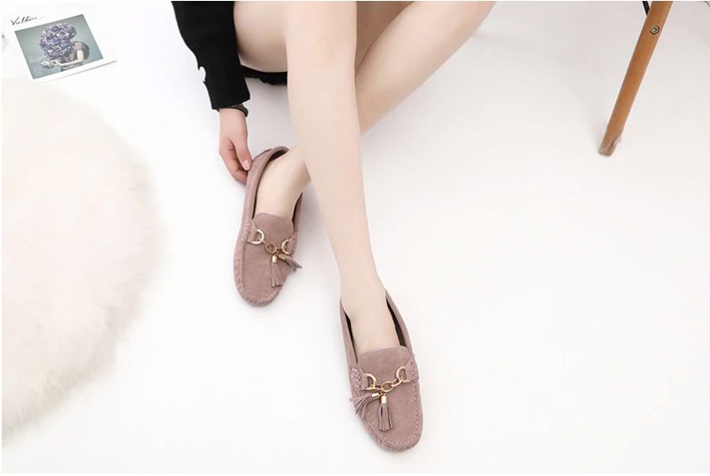 Płaskie Buty Damskie Flavia - Ciemnoniebieski