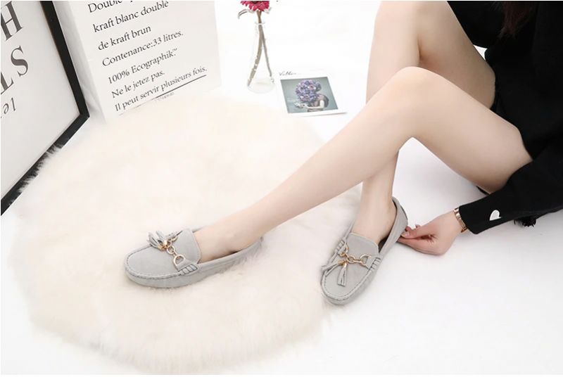 Płaskie Buty Damskie Flavia - Ciemnoniebieski