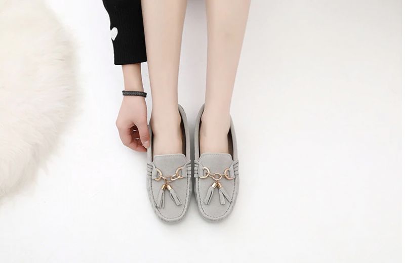 Płaskie Buty Damskie Flavia - Ciemnoniebieski