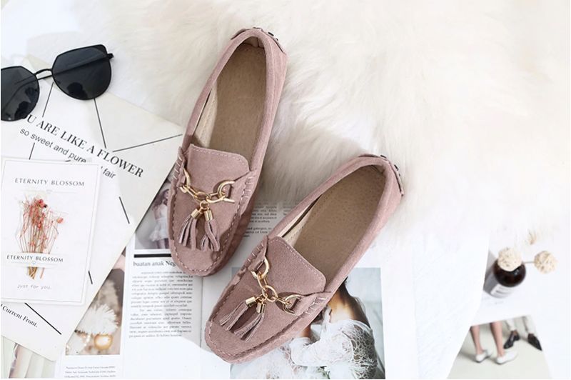 Płaskie Buty Damskie Flavia - Ciemnoniebieski