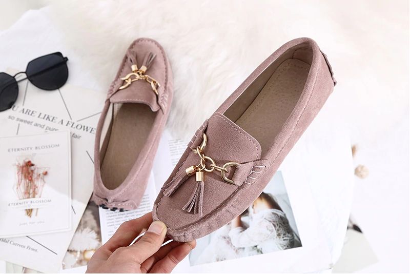 Płaskie Buty Damskie Flavia - Ciemnoniebieski