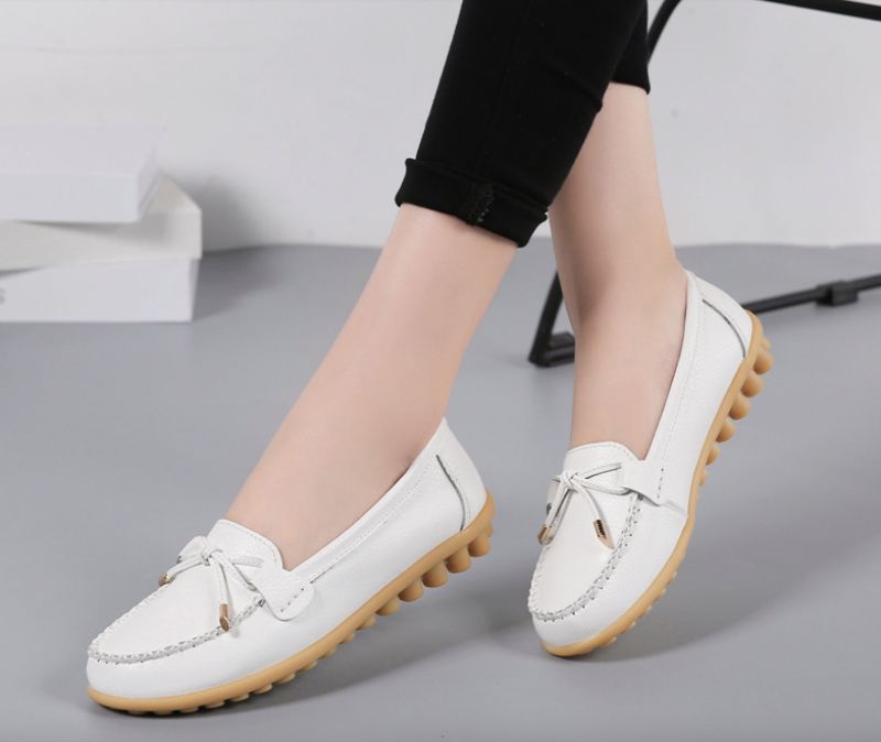 Płaskie Buty Damskie Galicia - Czerwony
