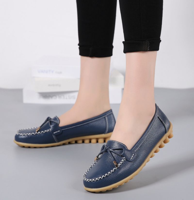 Płaskie Buty Damskie Galicia - Czerwony