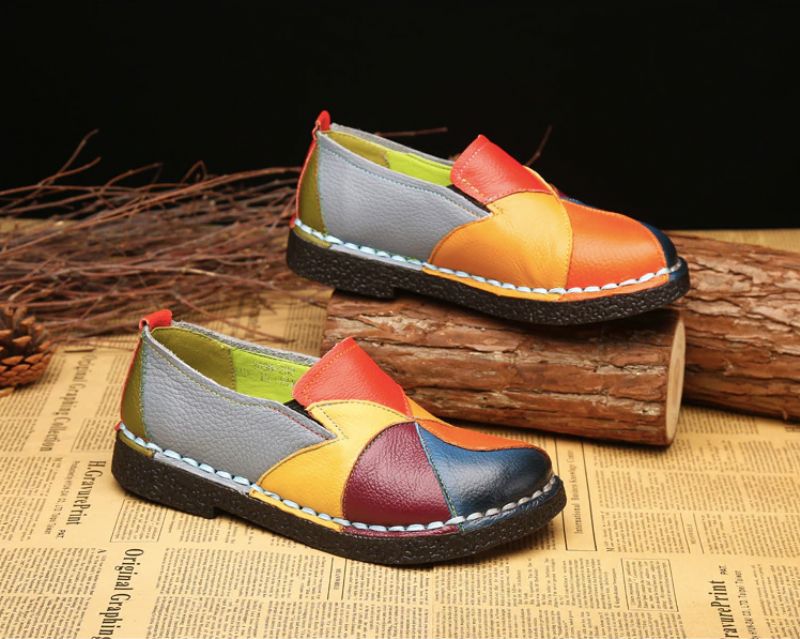 Płaskie Buty Damskie Iris - Zielony