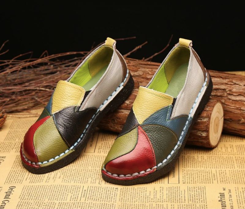 Płaskie Buty Damskie Iris - Zielony