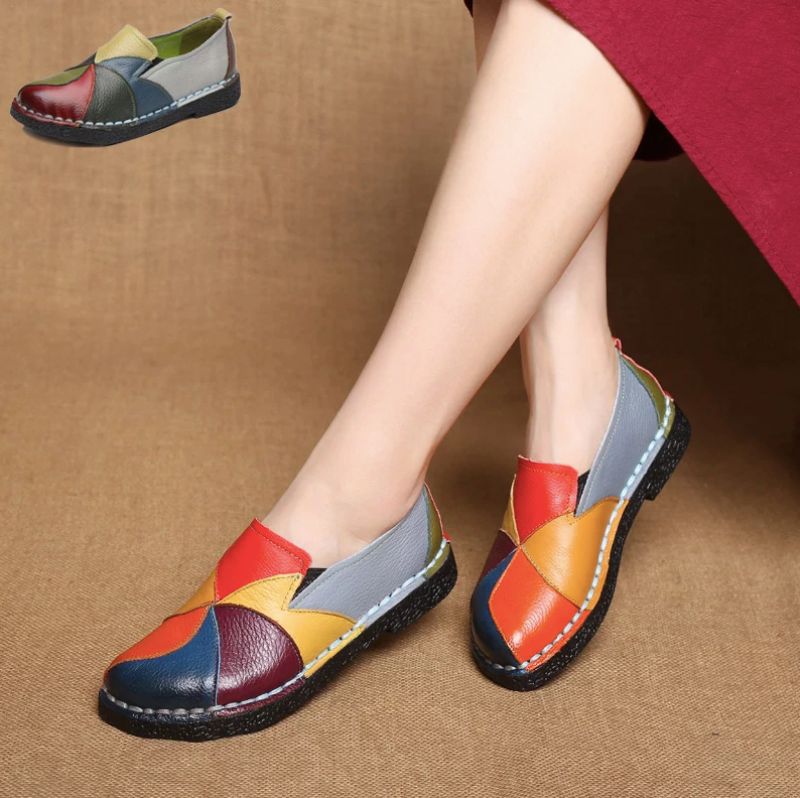 Płaskie Buty Damskie Iris - Zielony