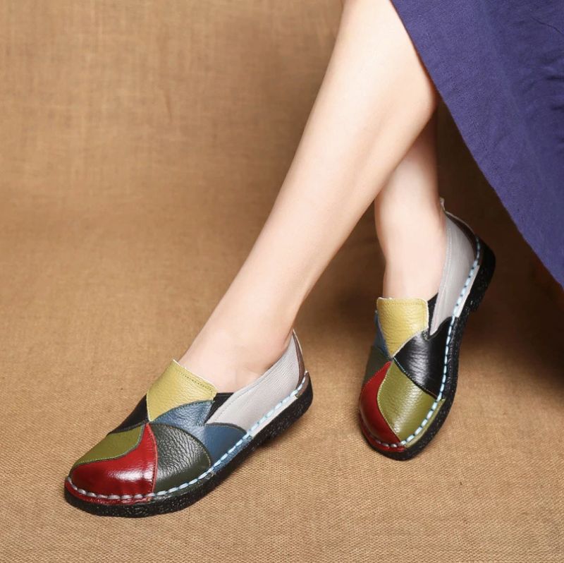 Płaskie Buty Damskie Iris - Zielony