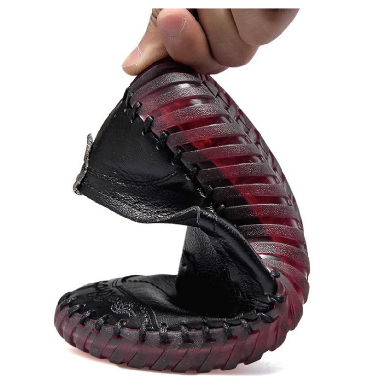 Płaskie Buty Damskie Linares - Czarny