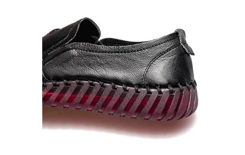 Płaskie Buty Damskie Linares - Czarny