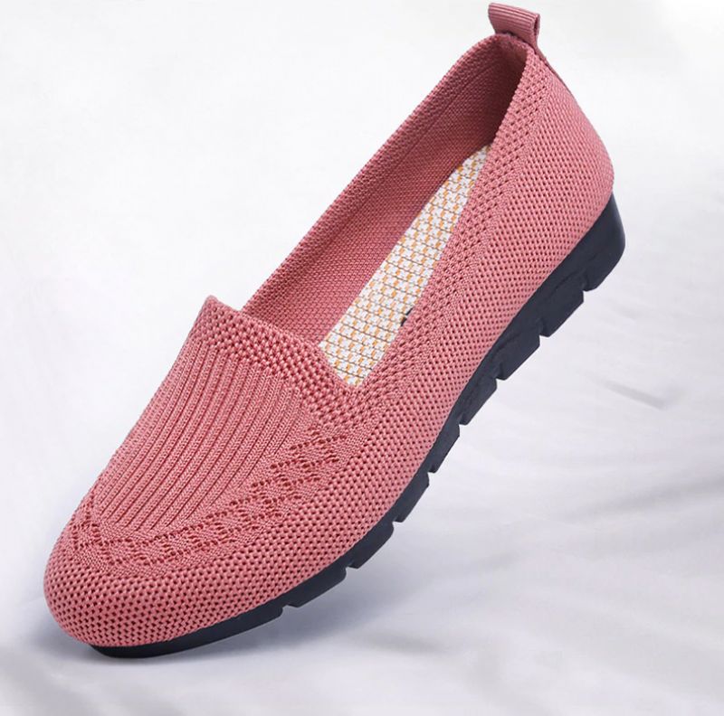 Płaskie Buty Damskie Lucie Mokasyny - Czarny
