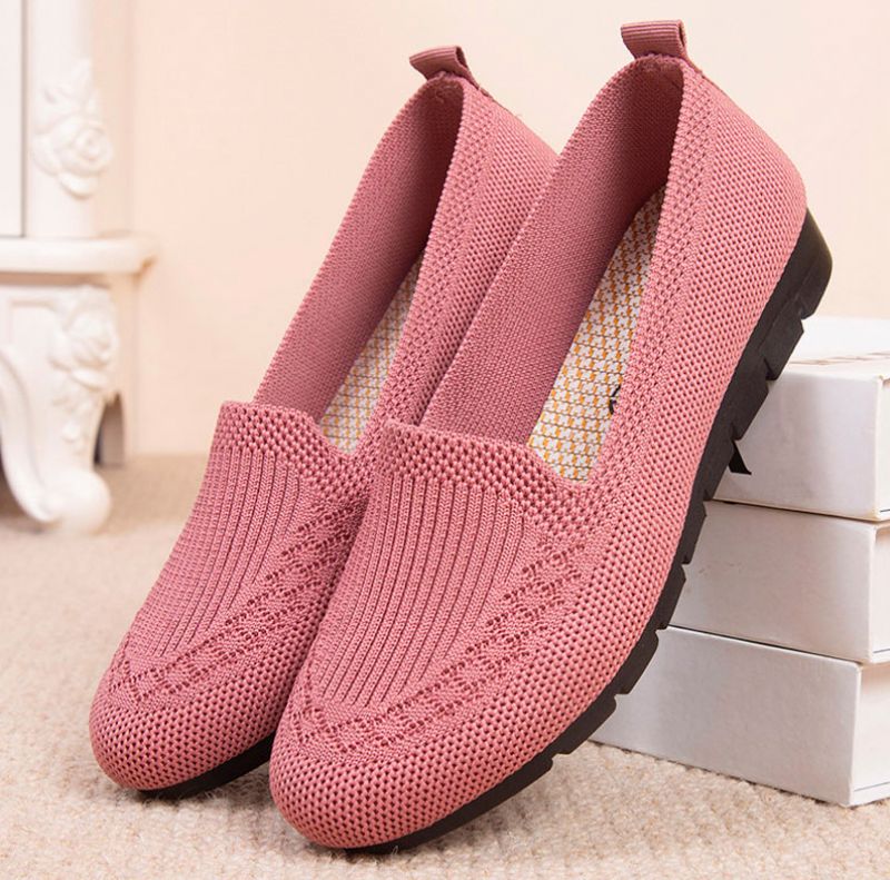 Płaskie Buty Damskie Lucie Mokasyny - Czarny