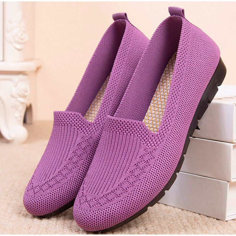 Płaskie Buty Damskie Lucie Mokasyny - Czarny