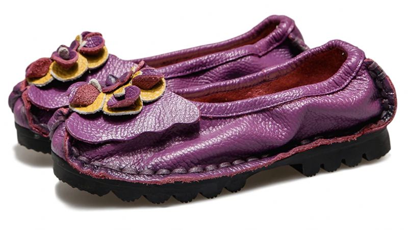 Płaskie Buty Damskie Marcela - Żółty