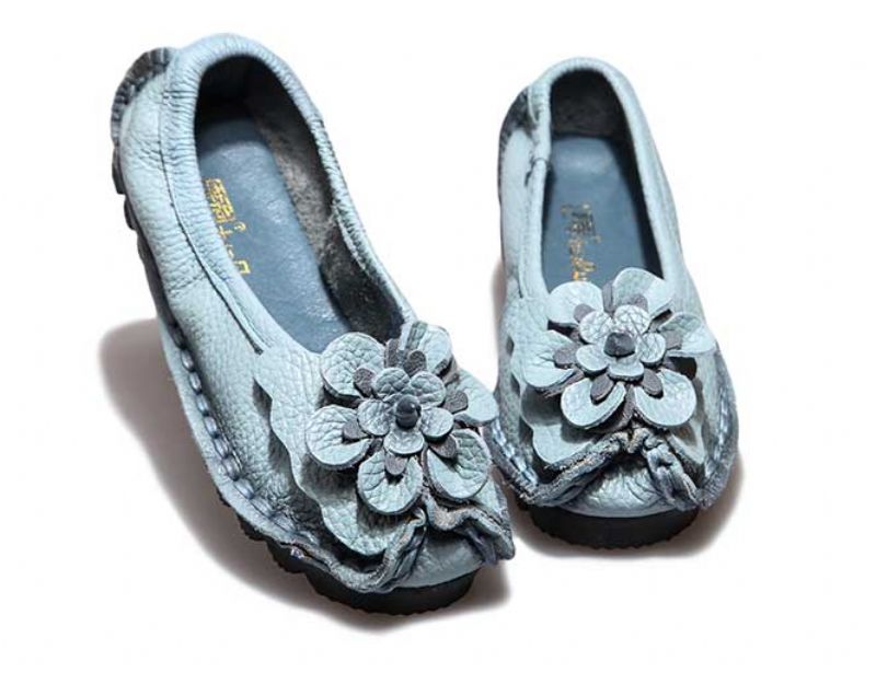 Płaskie Buty Damskie Marcela - Żółty