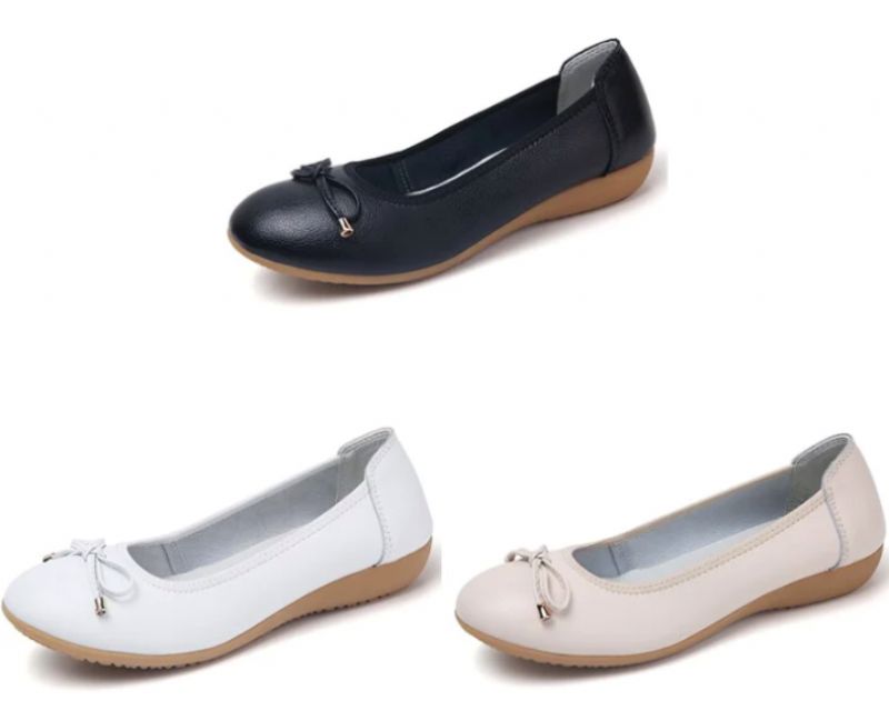 Płaskie Buty Damskie Masha - Beżowy