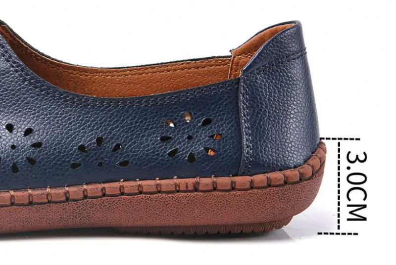 Płaskie Buty Damskie Merida - Czerwony węzeł motylkowy