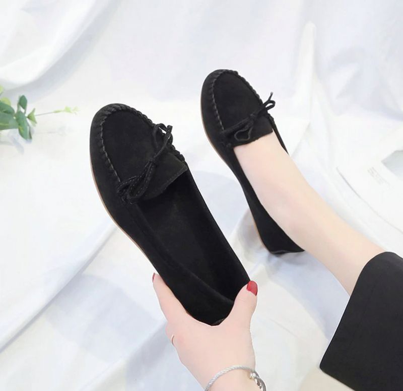 Płaskie Buty Damskie Mileidy - Żółty