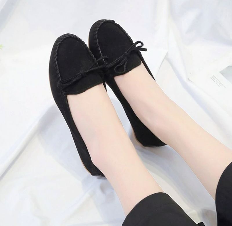 Płaskie Buty Damskie Mileidy - Żółty