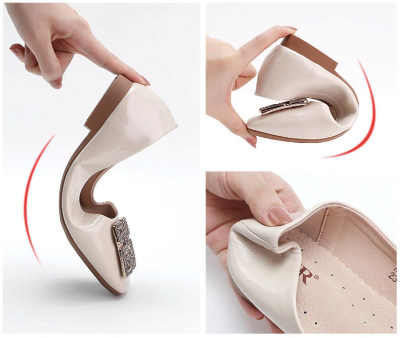 Płaskie Buty Damskie Patico - Czarny