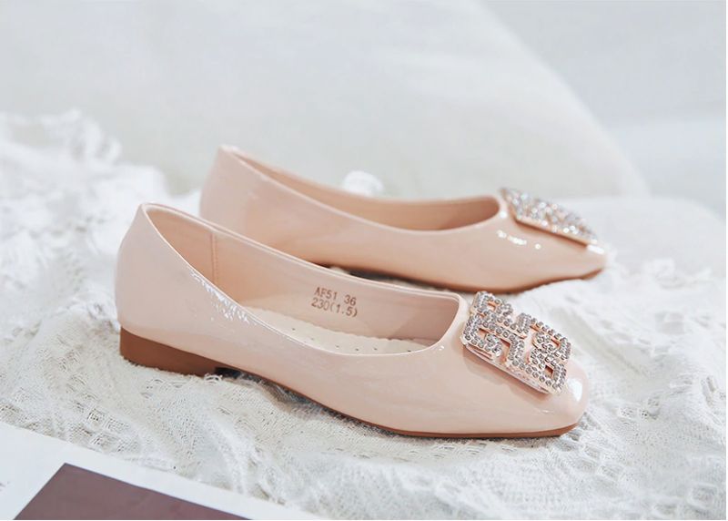 Płaskie Buty Damskie Patico - Czarny
