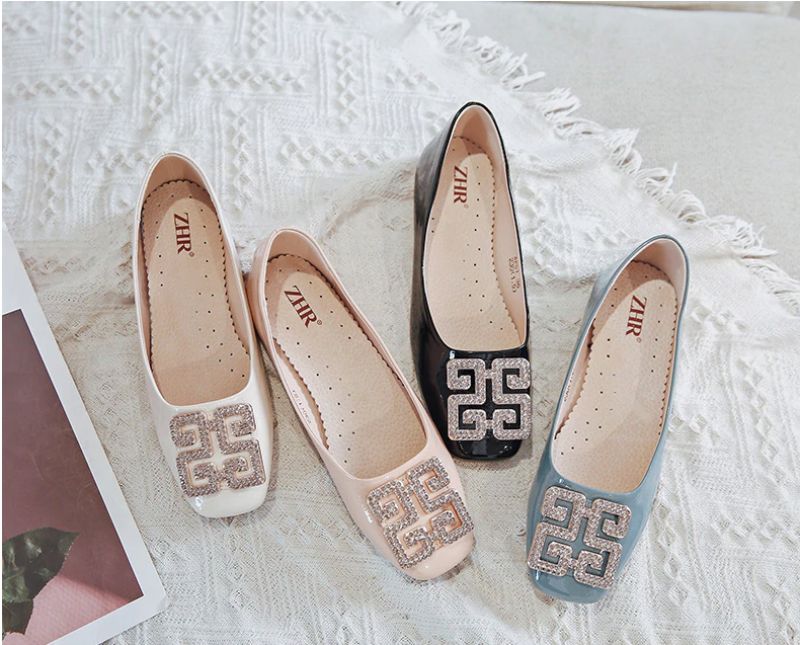 Płaskie Buty Damskie Patico - Czarny