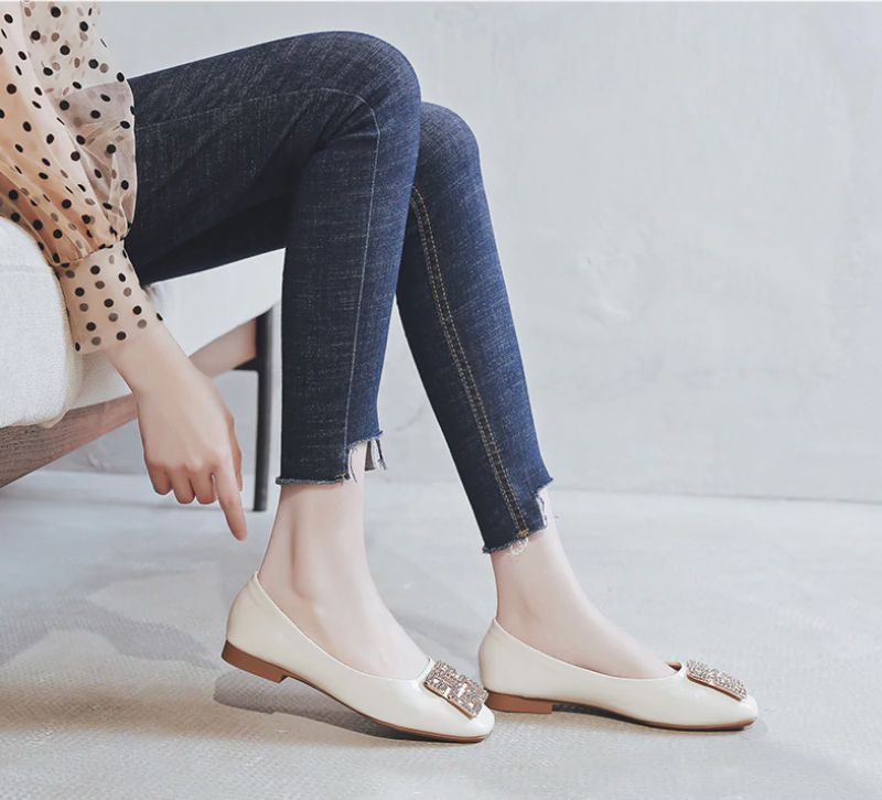 Płaskie Buty Damskie Patico - Czarny