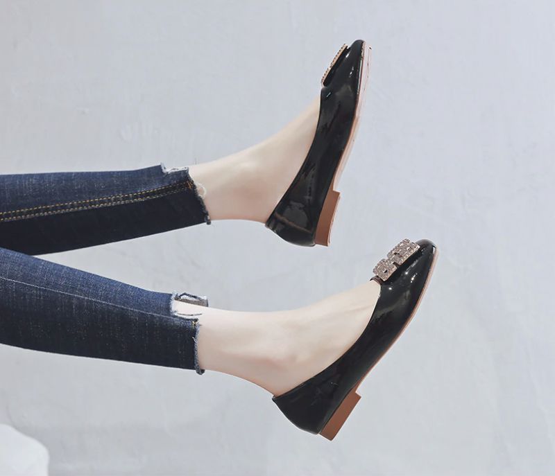 Płaskie Buty Damskie Patico - Czarny