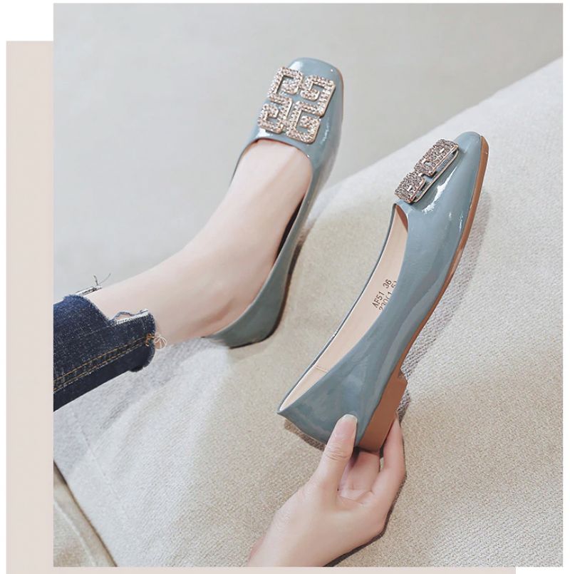 Płaskie Buty Damskie Patico - Czarny