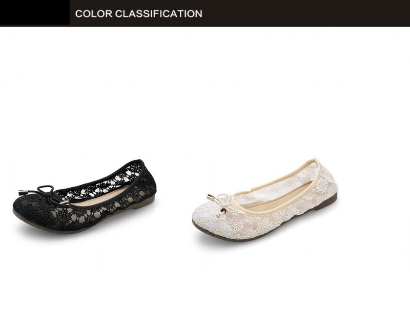 Płaskie Buty Damskie Rosmerta - Czarny