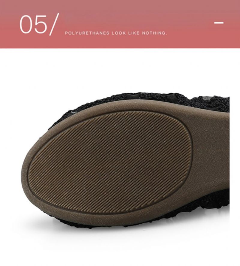 Płaskie Buty Damskie Rosmerta - Czarny