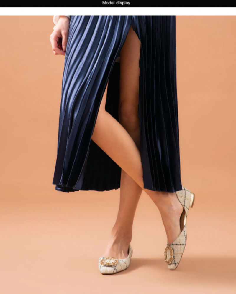 Płaskie Buty Damskie Yanela - Niebieski
