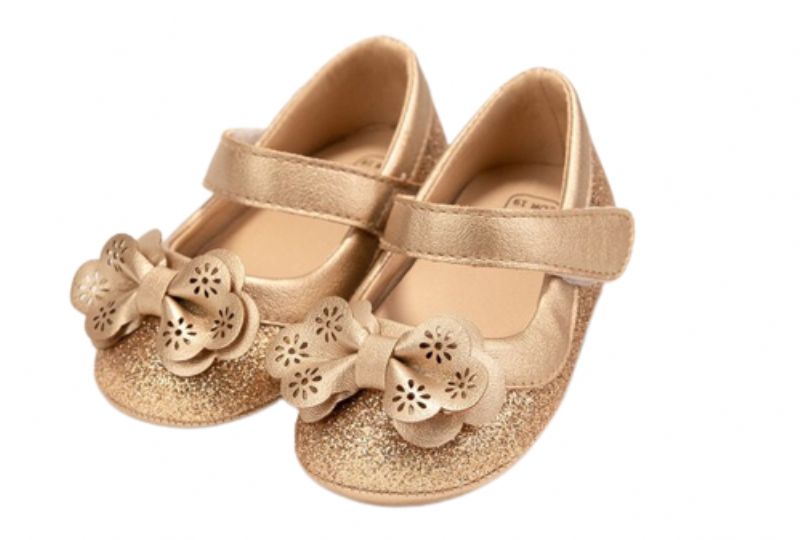 Płaskie Buty Dla Dziewczynek Cira - Złoty