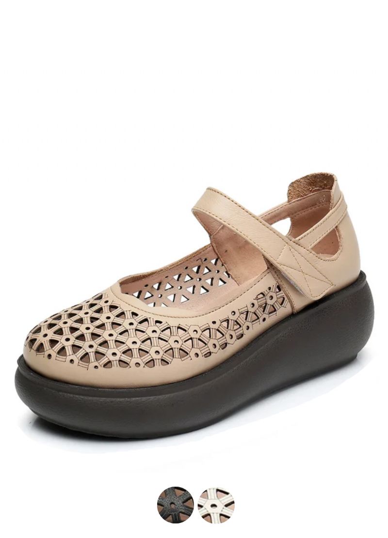 Platformowe Buty Damskie Lauren Sandały