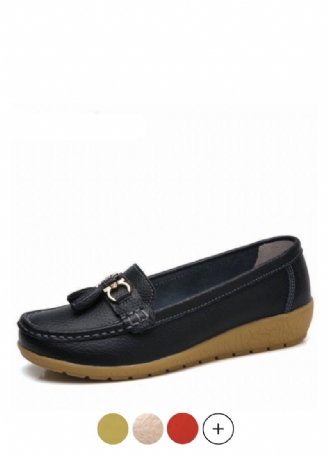 Pola Damskie Mokasyny-wsuwane Czarne Buty