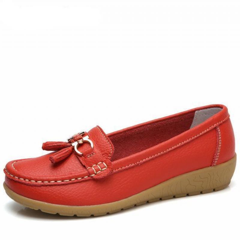 Pola Damskie Mokasyny-wsuwane Czarne Buty - Czarny