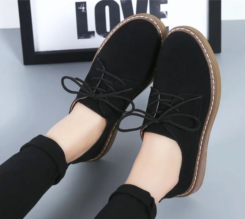 Półbuty Damskie Camile Oxford Loafer - Beżowy