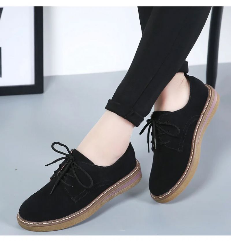 Półbuty Damskie Camile Oxford Loafer - Beżowy