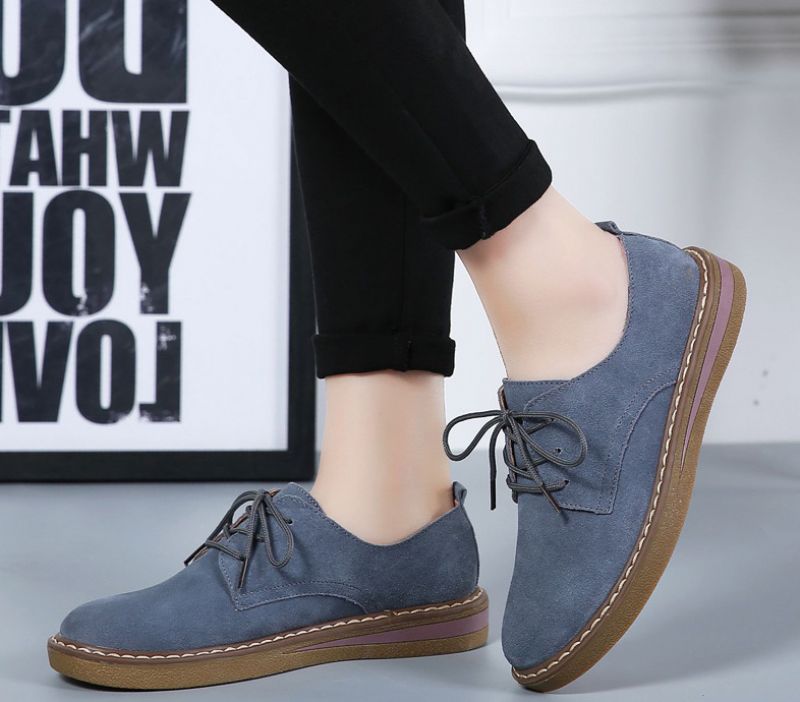 Półbuty Damskie Camile Oxford Loafer - Beżowy