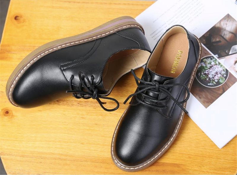 Półbuty Damskie Camile Oxford Loafer - Beżowy
