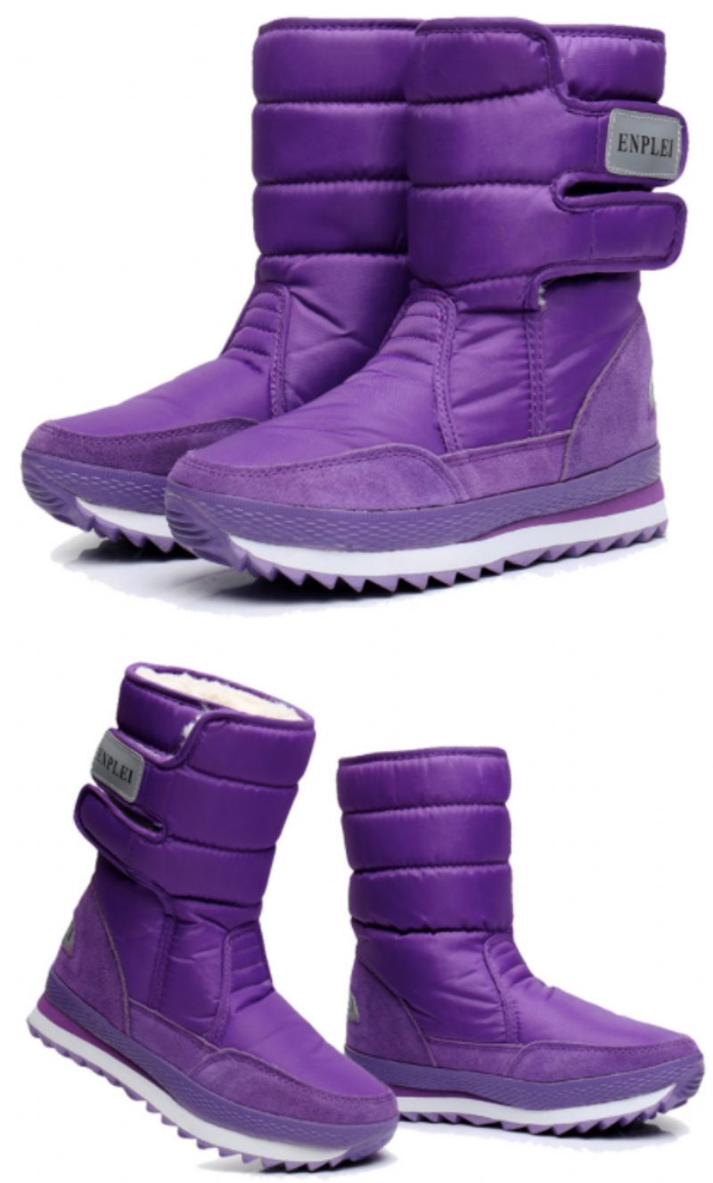 Poncho Damskie Wodoodporne Frosty Snow Boot - Niebieski