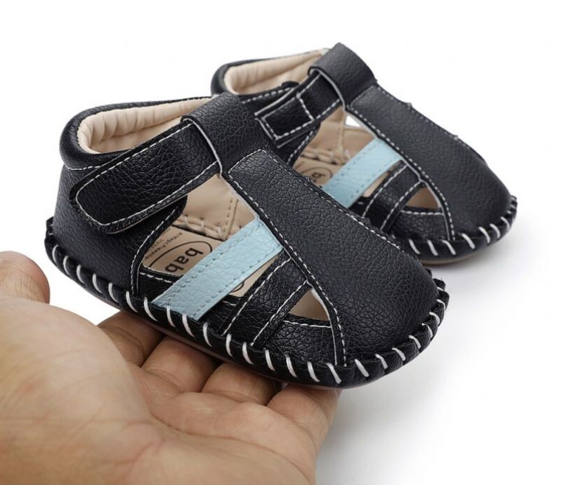 Poseidon Baby Chłopięce Sandały Outdoorowes - Czarny